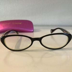Betsy Johnson Frames Lenses & Case Great Condition